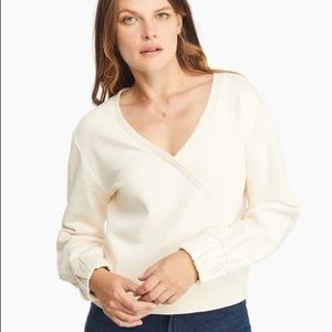 ABLE NWOT Tracy Wrap Sweatshirt size xxl